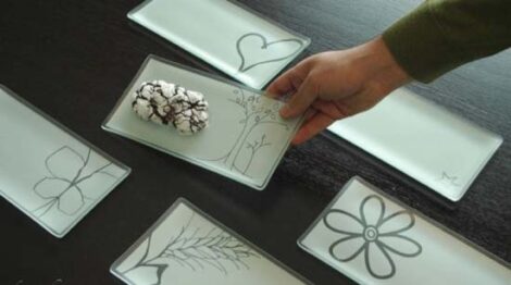 Eco-Decor Delights: Plates with Purpose Image